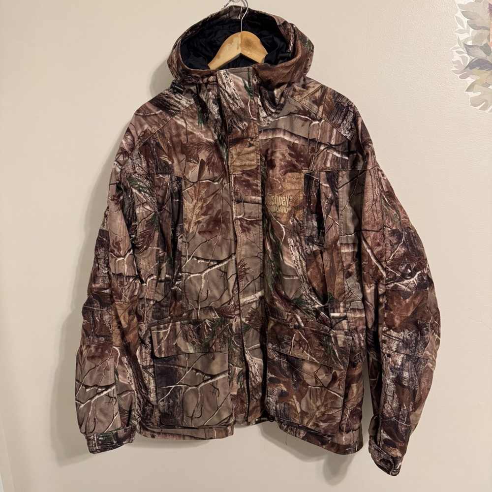 Bushnell Rainguard Camouflage Jacket for Outdoor Activities Men’s Size Large